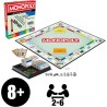 Monopoly Jeu de plateau avec boîte de rangement et pions grand format